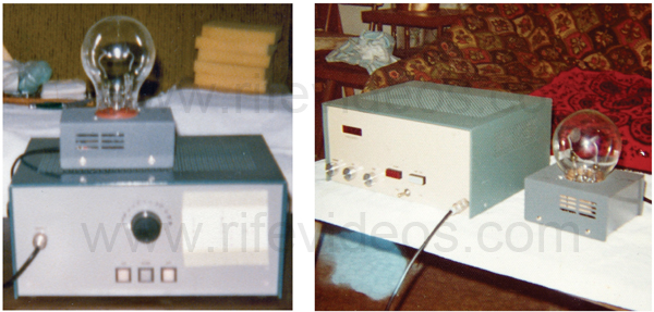 Marsh's 1980's Rife Machine replica