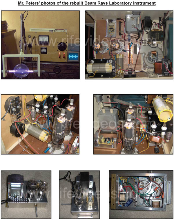 Beam Rays Laboratory Rife Machine 