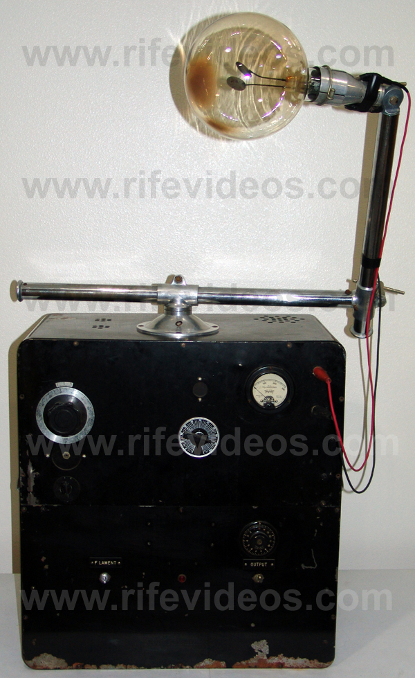 Chapter 13 - Rife Machine Harmonic audio frequency misunderstanding